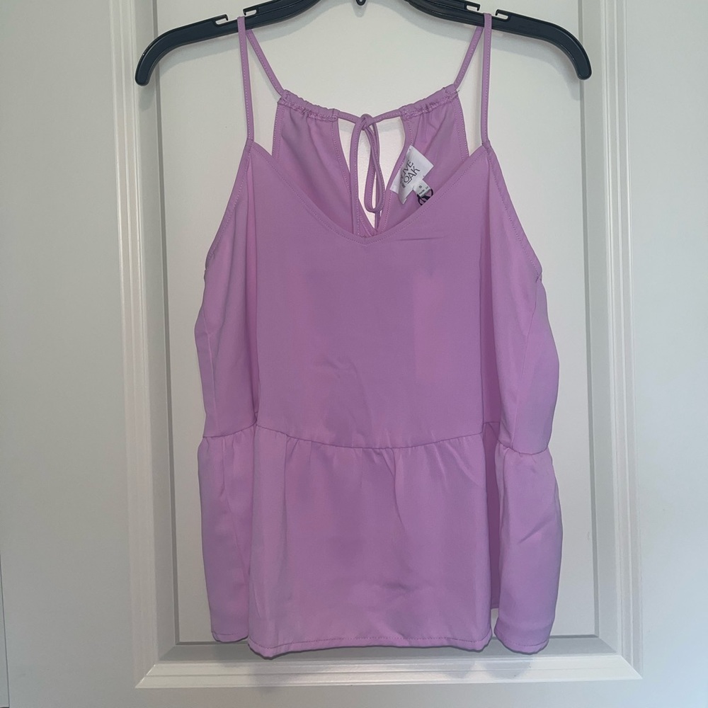 Olive and Oak Purple Tops Size S